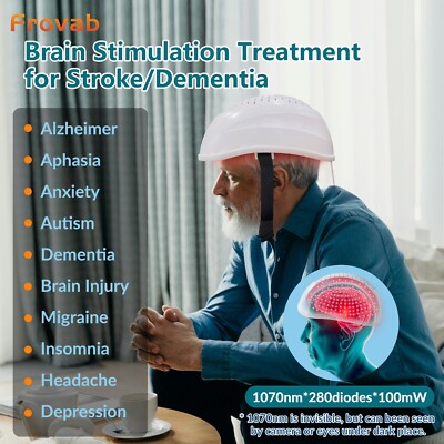 1070nm Pemf Brain Stimulation Helmet NIR Light for Parkinsons Alzheimer Stroke