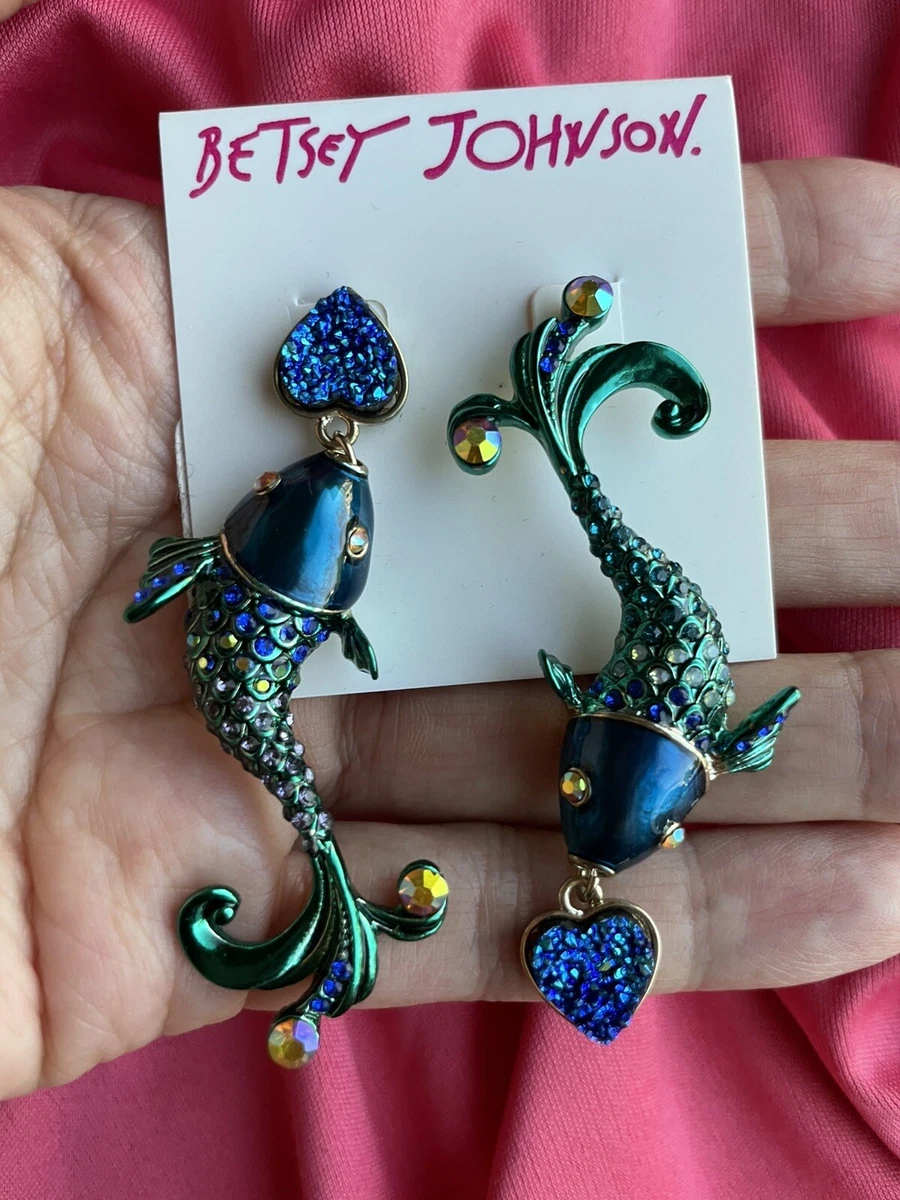 Sea blue shop earrings