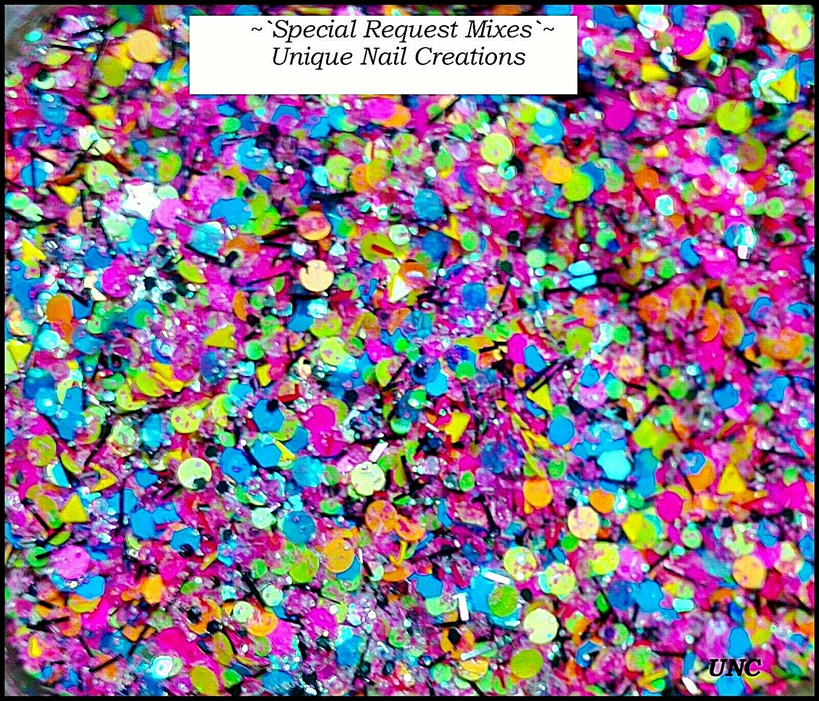 Made to Order Glitter listing Nail ArtUnique Nail Creations**Special