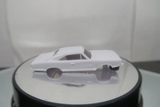 NEW AUTO WORLD THUNDERJET '69 DODGE CHARGER UNPAINTED SLOT CAR BODY 4 DASH AW 