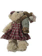 Genuine Boyds Bear “Momma Mcnew w/ Hugsley” TJ’s Best Dressed Collection Plush