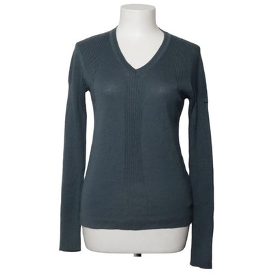 Nike Golf, Pullover, Größe: M, Blau, Polyester/Wolle, Streifen, Damen #5Vw