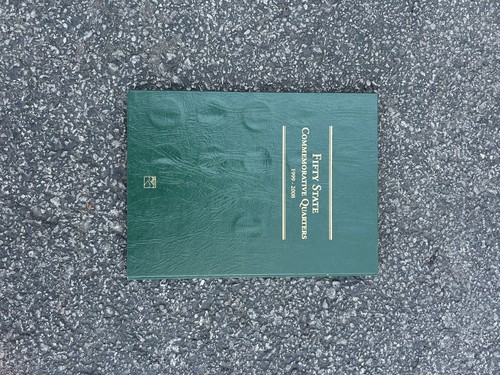 Fifty State Commemorative Quarters 1999-2008 Coin Album Book