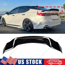 FOR 25+ TOYOTA CAMRY LE XLE SE XSE R STYLE GLOSSY BLACK HIGHKICK TRUNK SPOILER