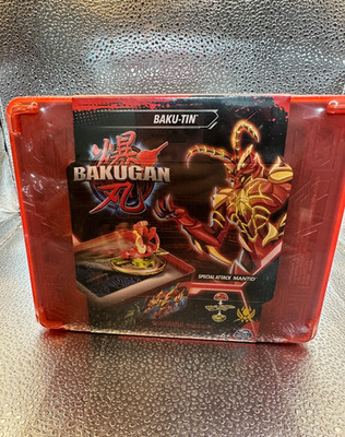 Bakugan Baku-Tin Special Attack Mantid Spinning Toy Figure