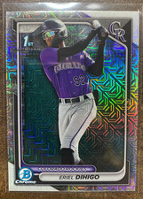 2024 Bowman BCP-200 - Eriel Dihigo 1st Bowman Chrome Mojo Refractor - Rockies
