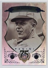 2014 Panini Hall of Fame Green Blue /25 Jim Bottomley #46 HOF Shield 03xg