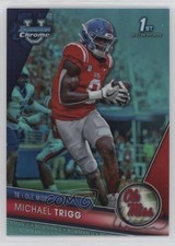 2023 Bowman U Chrome Aqua Refractor 56/299 Michael Trigg #128 1cs5