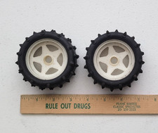 Vintage Original Rc Radio Controlled Car Truck Buggy Wheels Tires