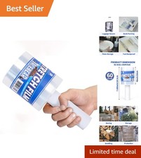 Heavy Duty Stretch Wrap Film 4" x 1000ft with Solid Handle - Clear Plastic