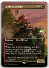 Ashroot Animist Borderless MTG Foundations 345 R NM