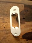 Reolink Doorbell 45° Corner Wedge Mount – Durable Wall Bracket for Better View
