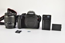 Canon EOS Rebel T7 24.1MP DSLR Camera Bundle w/ 18-55mm IS II Low Shutter Count