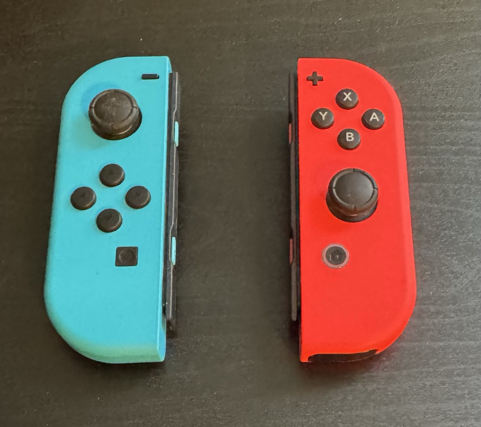 Nintendo Switch Official OEM Neon Red & Blue Joy-Cons Joycons Genuine