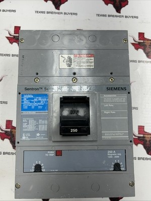I-T-E Circuit Breaker JXD22B250 250 Amps 240 Volt 2 Pole