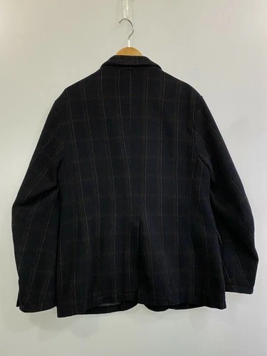 Engineered Garments Checked Jacket Dark Navy Men’… - image 4