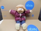 1985 Vintage Cabbage Patch Boy Blue Eyes Jeans Outfit w/ Jacket Shoes