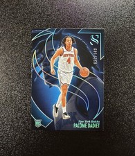 PACOME DADIET ROOKIE 2024-25 PANINI SILHOUETTE #97 HOLO SILVER RC #’d /149