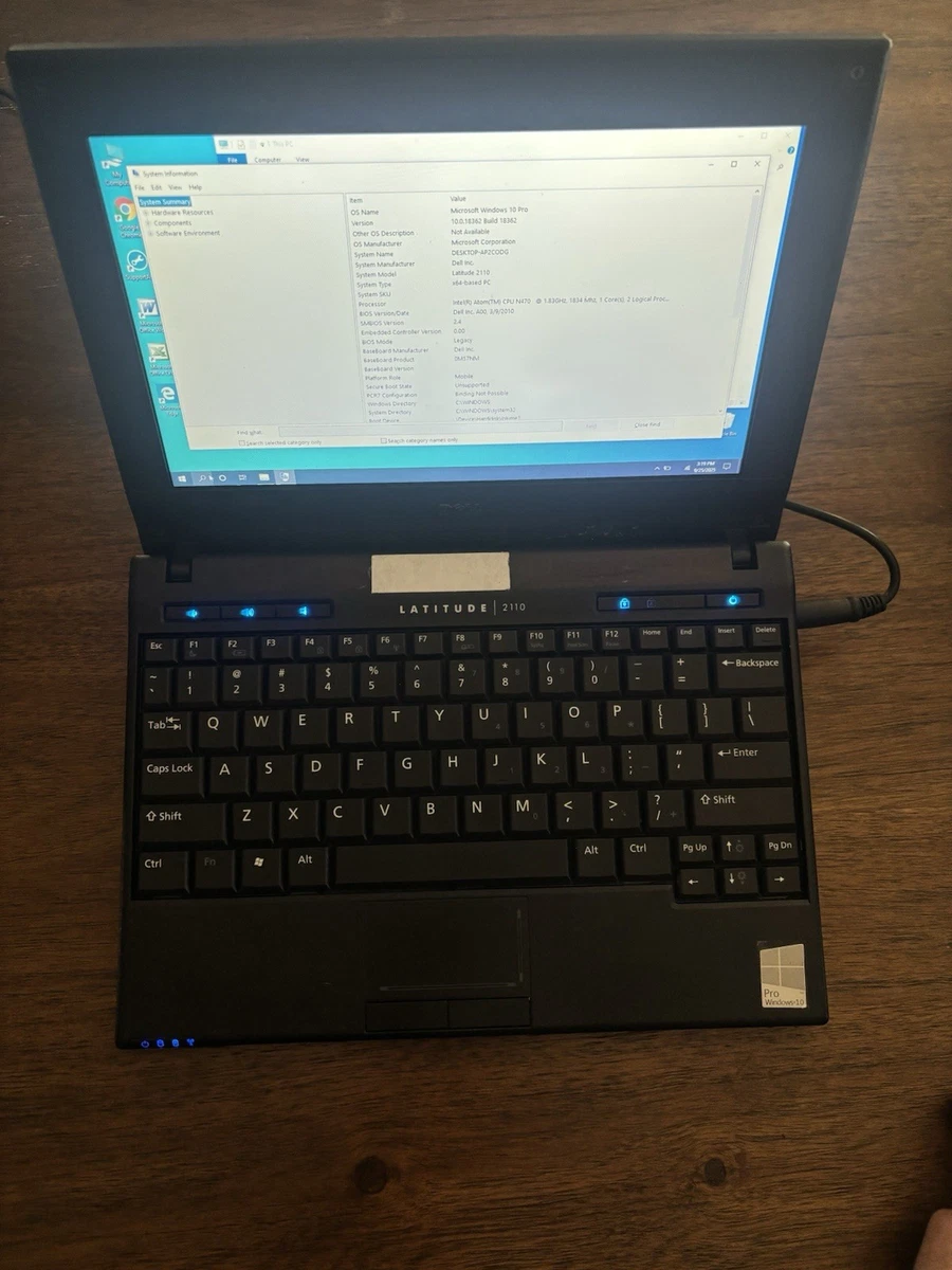 Dell Windows XP PC Netbooks for sale | eBay