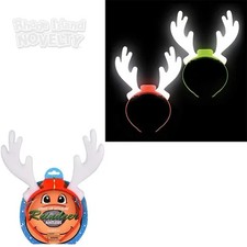 RI Light-Up Holiday Reindeer Antlers 10"