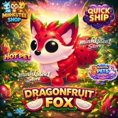   Dragonfruit Fox | Adopt M1e Cheap Price | Fast Delivery | Trusted Store