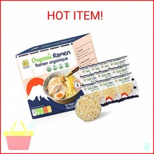 Fideos Ramen Orgánicos SUNGIVEN Saludables Bajos en Sodio Listos en 3 Minutos Sin Freír I
