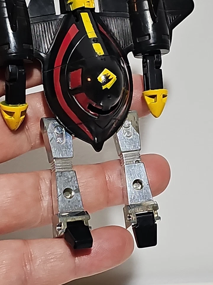 LJN Switch Force 1984 bombardero negro avión a reacción interruptor bot vintage años 80 transformador Foto 3 de 4