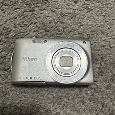 Nikon Coolpix S3300 16 MP Digital Camera Tested Working No Battery Or Charger