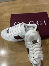 Gucci Ace Sneaker, Größe 40, Weiß Auch Für 41 Gr