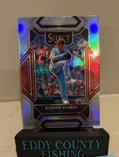 2022 Panini Select - Diamond Level Ranger Suarez #280 Holo Silver Prizm