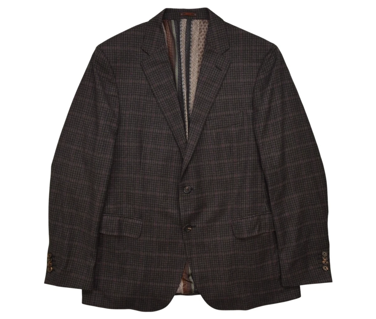 ジャケット・アウター ETRO 2017AW Wool & Silk Coat Size:48 ETRO Wool Suit Jackets for Men for sale | eBay