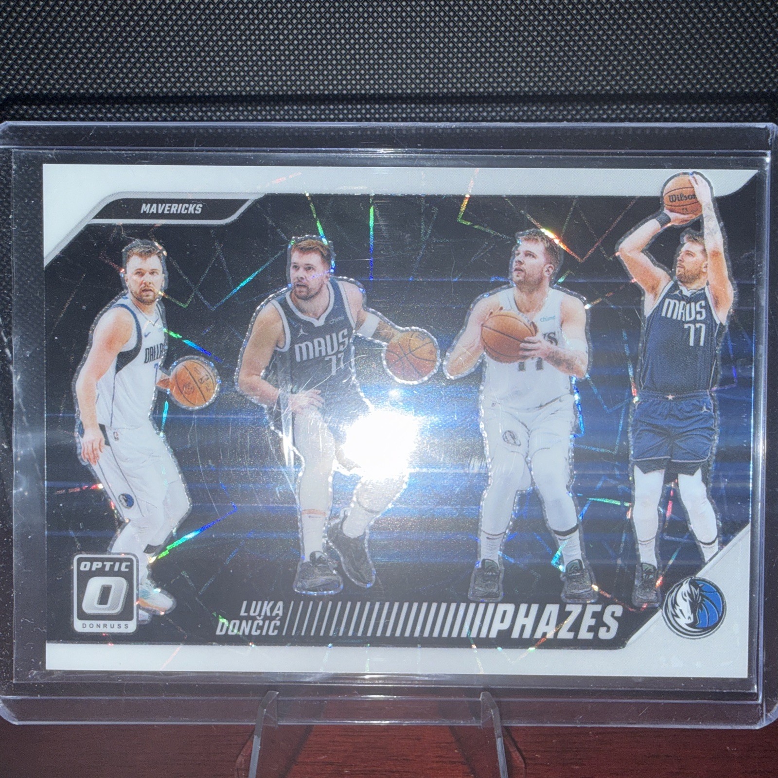Luka Doncic 2024-25 Donruss Optic Phazes Case Hit SSP Mavericks/Lakers Rare 2025