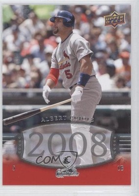 2008 Upper Deck Timeline Albert Pujols #300 0j6