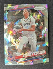 2025 Panini WNBA Prizm Basketball Sydney Colson #1 Ice Prizm Indiana Fever