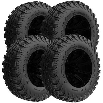 (QTY 4) 32X10.00R15 Hercules TIS UT1 80J LRD Black Wall Tires
