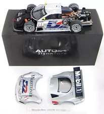 Signature Series AUTOart 1/12 Mercedes-Benz CLK GTR FIA GT 1997 #11 Silver 17401