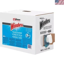 Windex Glass & Surface Cleaner, Ammonia-D, 5 Gallons