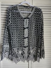 Vintage Beaded Embroidered Evening Party Cocktail Jacket Blazer M/L Classic