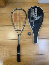 Donnay Impact Alloy Squash Racket with Case and Ball