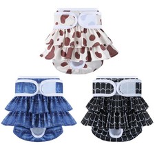 Reusable Dog Diapers Female - 3 Pack for Heat, Incontinence Puppy Training