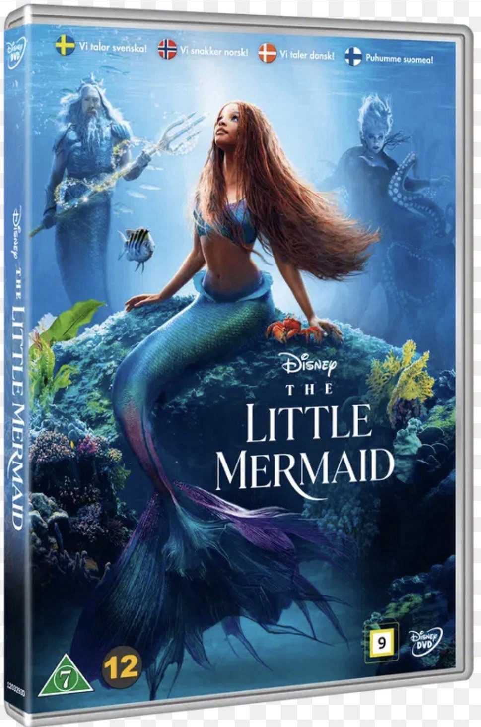 Disney’s The Little Mermaid Scandinavian Import Cover English Language