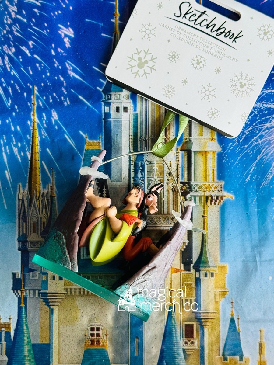 2025 Disney Parks Sketchbook Ornament Emperor's New Groove Kuzco