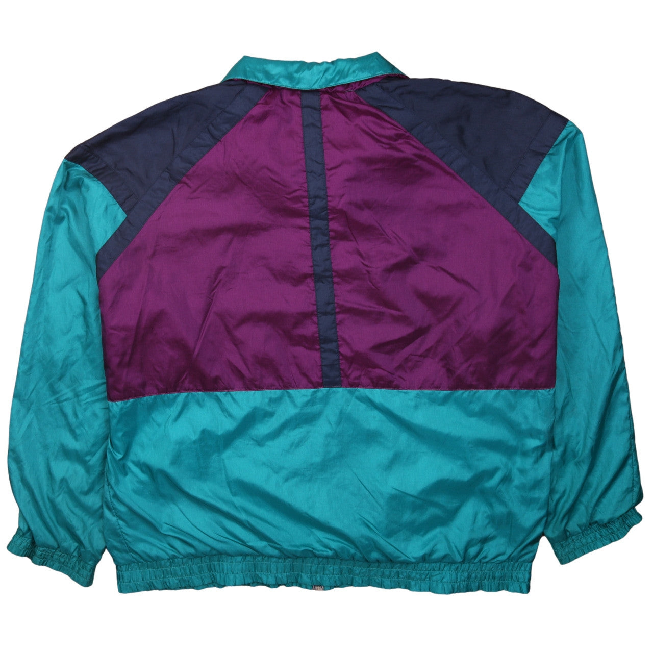 Rodeo Men's Windbreaker Lightweight Full Zip Green Large image 2