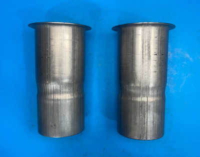 2.5''Header to 2.25'' ID Aluminized Pipe Cone Gasket Style Collector Reducers USA