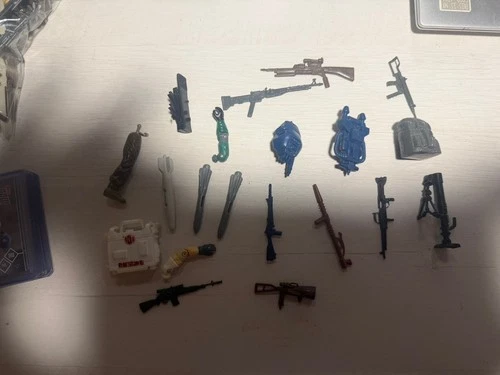 GI JOE ARAH Mix Accessory Pack Weapons Lot 2 1980s Vintage Read Description. TY