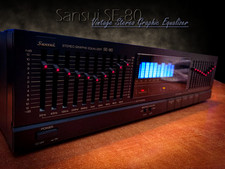 SANSUI SE-80   RaRe   Vintage Stereo Equalizer