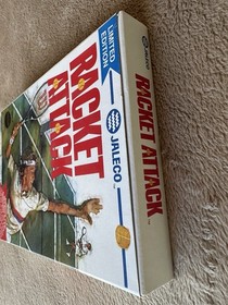 1988 NES Jaleco Racket Attack Box CIRCLE SOQ Rev-A + Game NO SLEEVE NO MANUAL