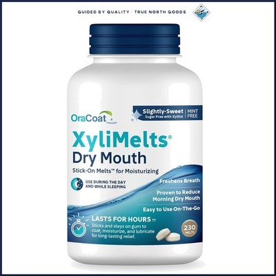 Oral Adhering Discs for Bad Breath Care, Xylitol Formula for Dry Mouth Relief