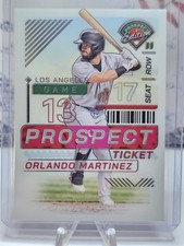 2024 Panini Prospect Edition Chrome Prizm Orlando Martinez Angels Astros! B15