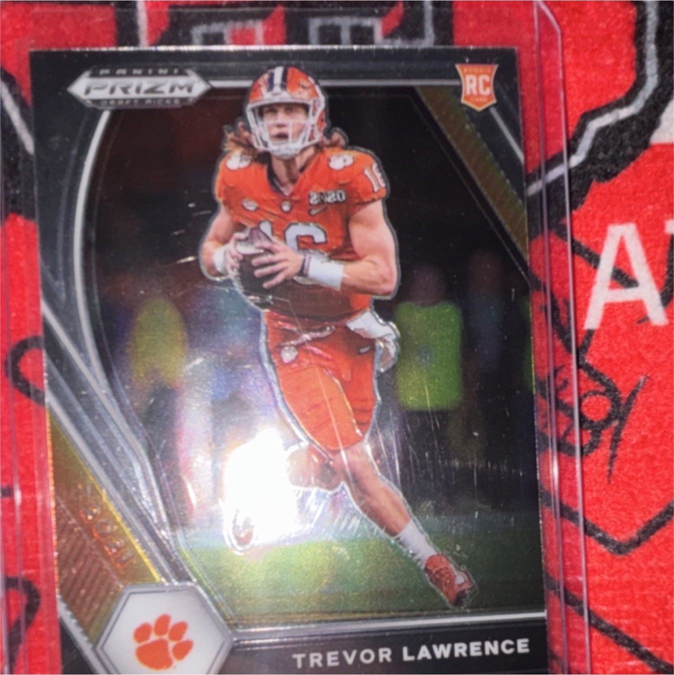 2021 Panini Prizm Draft Picks - Trevor Lawrence #106 Rookie Clemson Tigers